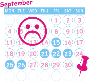 September 2000 Callendar day by day