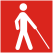 Not accessible for blind people