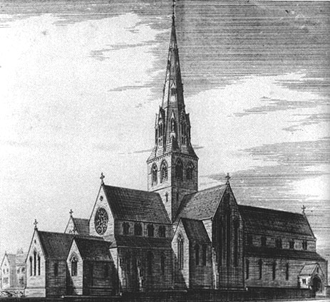 A.W.N.Pugin: St. Barnabas, Nottingham, 1841-44