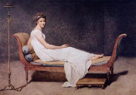 David: Madame Rcamier, 1800