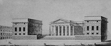 Ledoux: Banco de Descuento (1r. proy.), 1778
