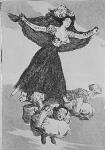 Goya: capricho 61: Volaverunt, 1799