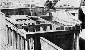 Schinkel, Construcción de un templo dórico, 18