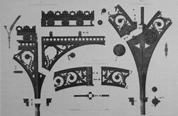 H. Labrouste: Biblioteca Ste. Genevi�ve (1838-1850)